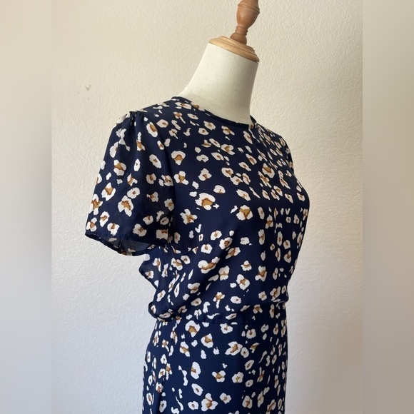 BIN#5 - Painted Threads Print Dress Medium - Picture 3 of 8